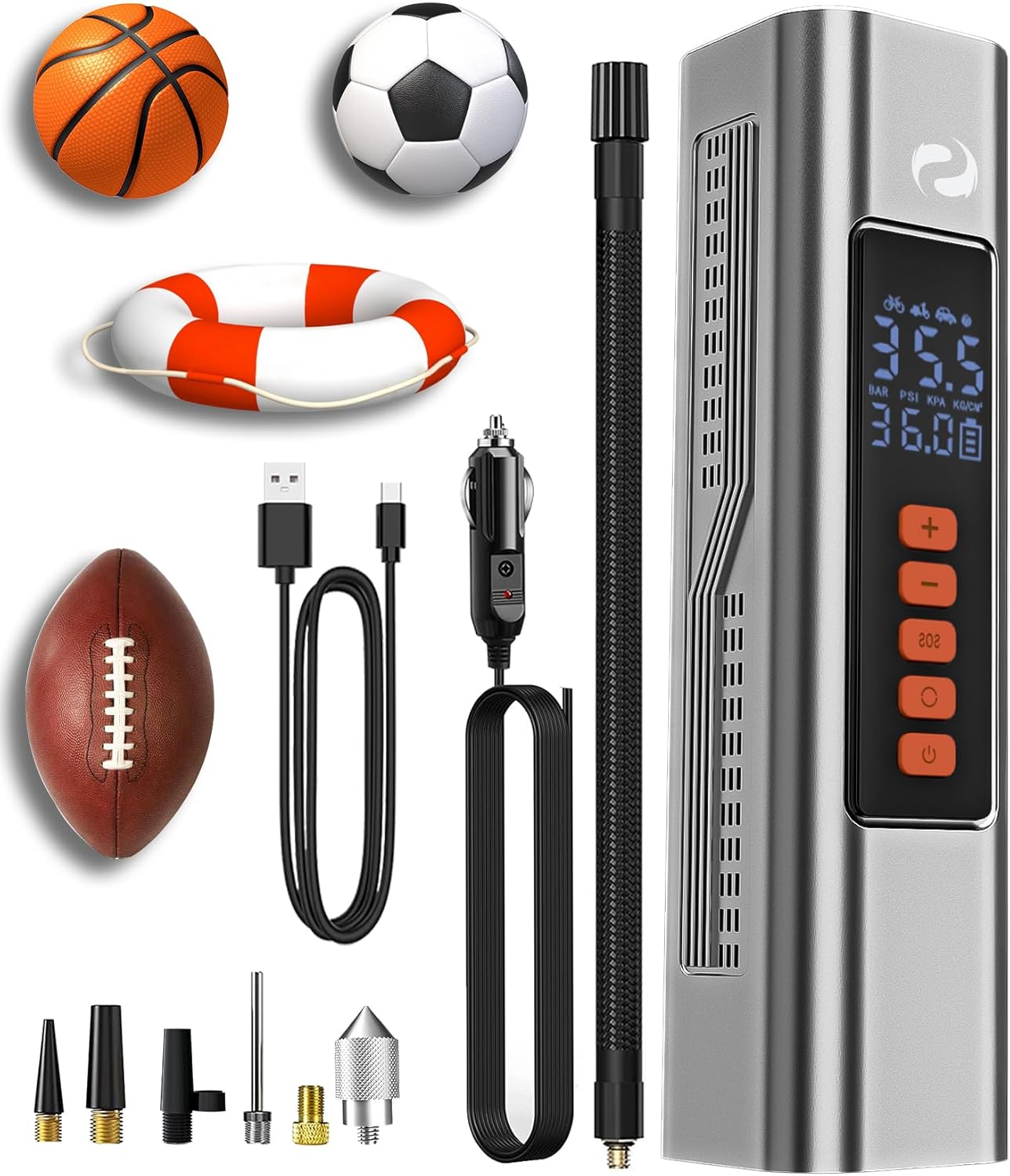 SERVOMASTER Cordless Tire Inflator - 150PSI Power!