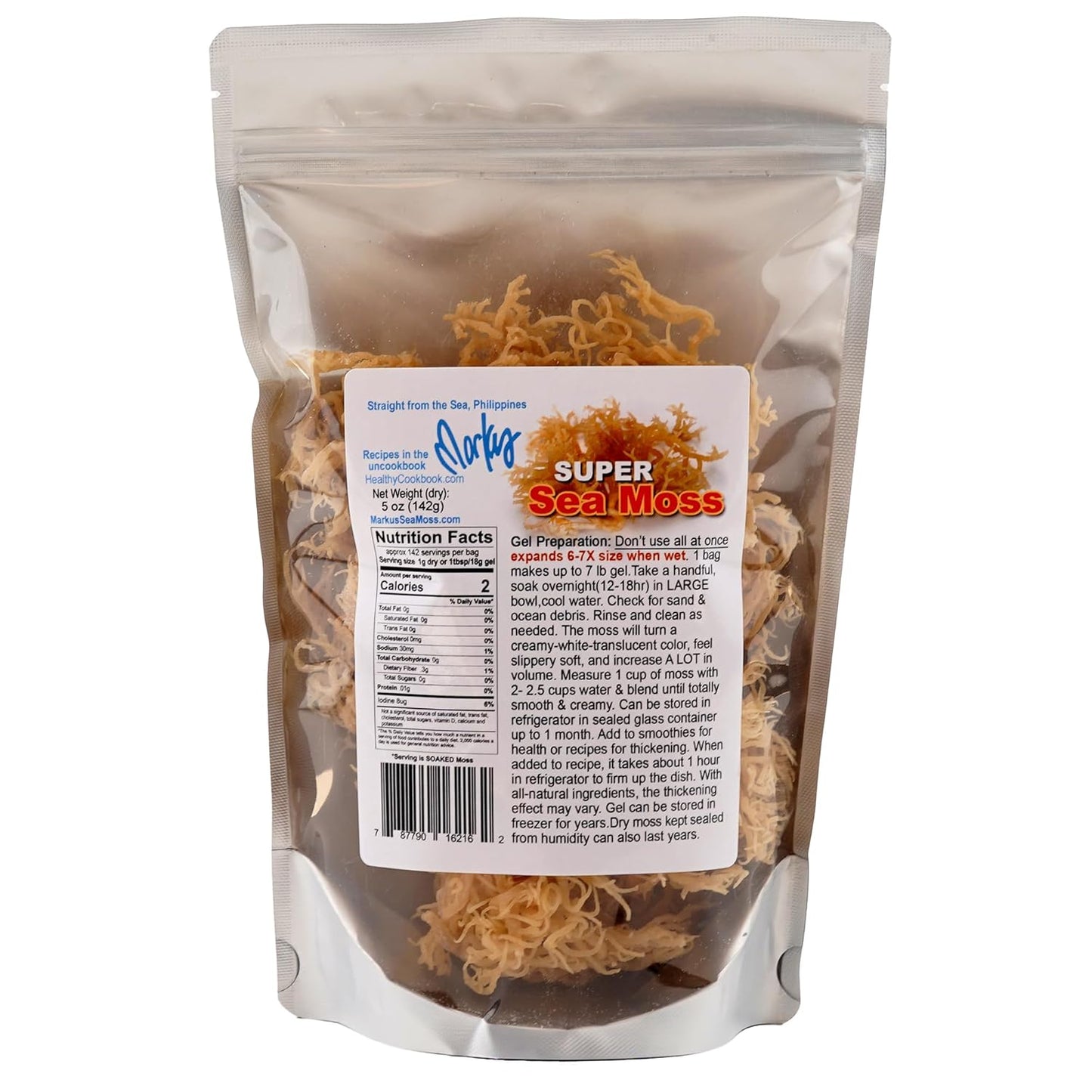Super Sea Moss: Nutrient-Rich Supplement for Optimal Health