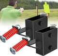 2x4 Steel Target Hanger Stand Brackets - Fast, Safe Target Mounting