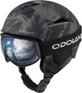 Snowboard Helmet and Ski Goggles Set - Comfortable, Ventilated