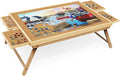 Puzzle Board 2000 Pieces Jigsaw Puzzle Table with 4 Drawers - Portable