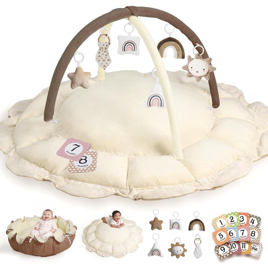 5-in-1 Convertible Baby Play Gym for Sensory Development