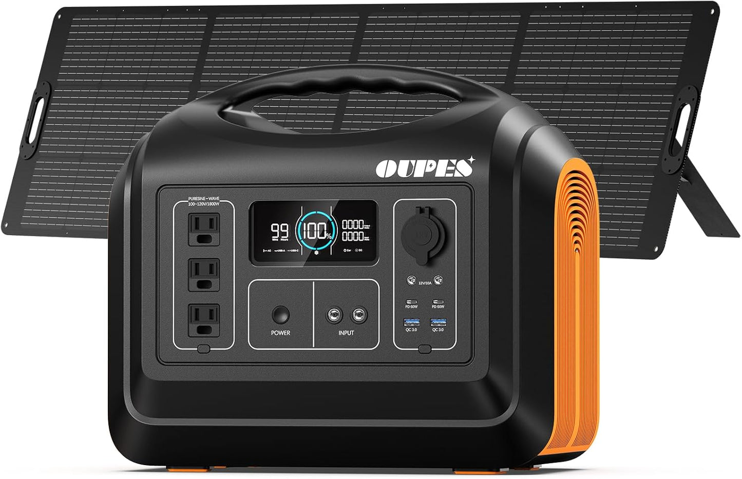 1800W Portable Power Station: Off-Grid Adventure Essential!