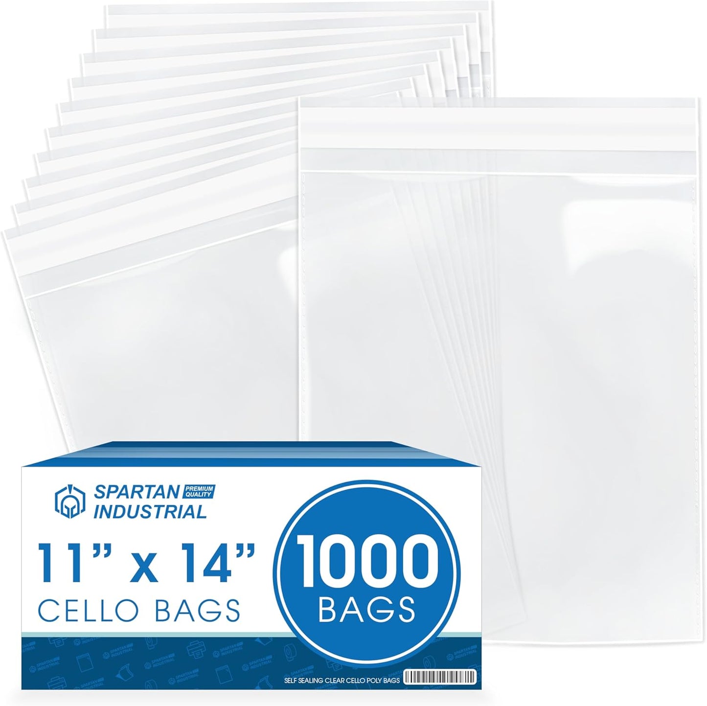 Crystal Clear Resealable Cello Poly Bags for Packaging Needs