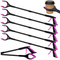 32 in Commercial Trash Grabber 6 Pack - Extra Long Reach for Cleanup