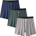 BAMBOO COOL Mens Boxer Shorts Underwear - Soft Breathable Comfort day