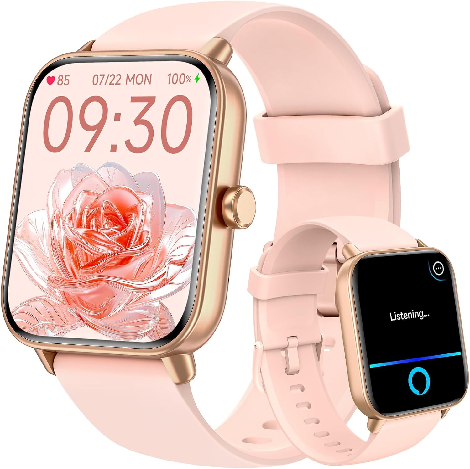Gydom Smart Watch: Alexa Built-in, Fitness Tracker, Calls, Health Monitor