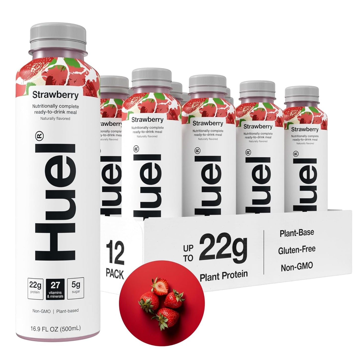Huel Ready-to-Drink Strawberry Shortcake Meal Replacement