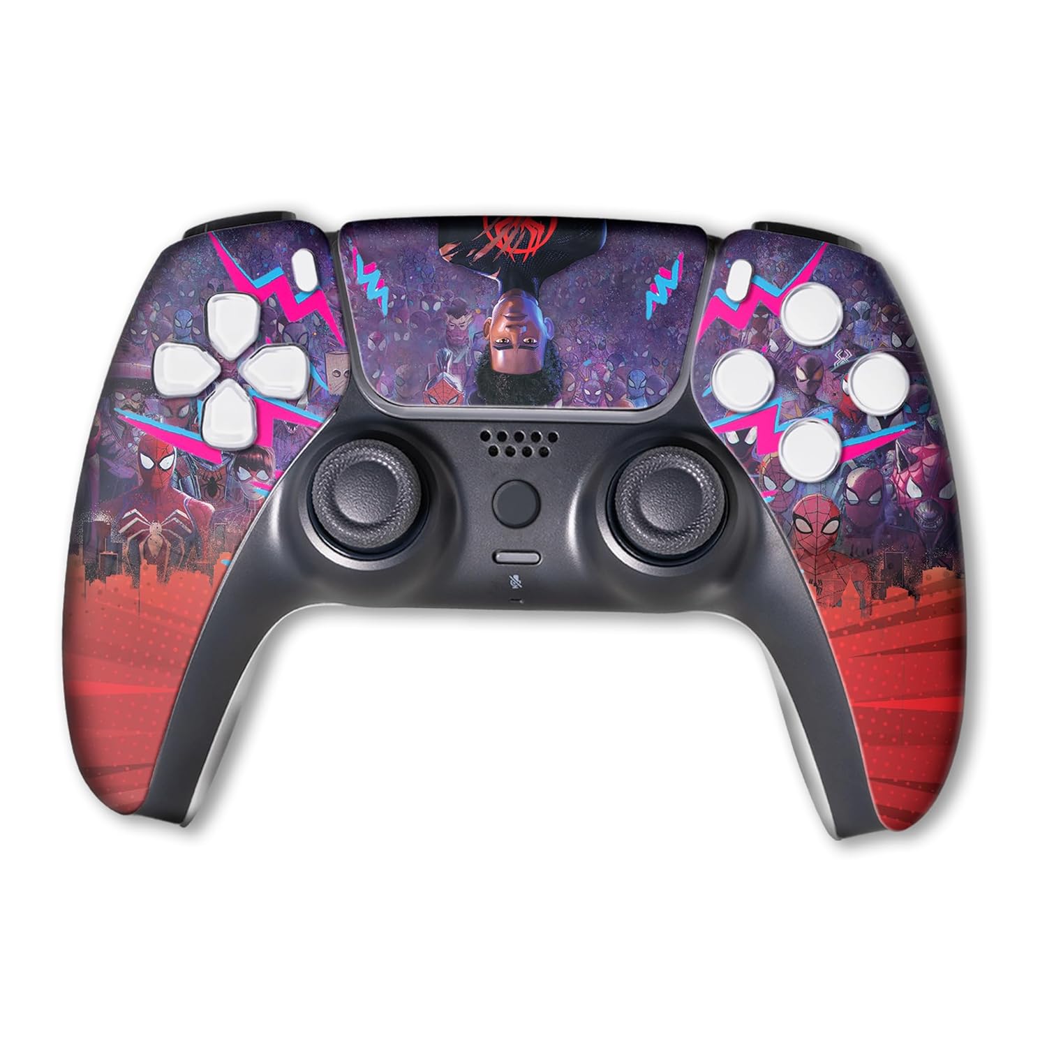 Miles Moraales Spiidervers Custom PS-5 Controller for Gamers