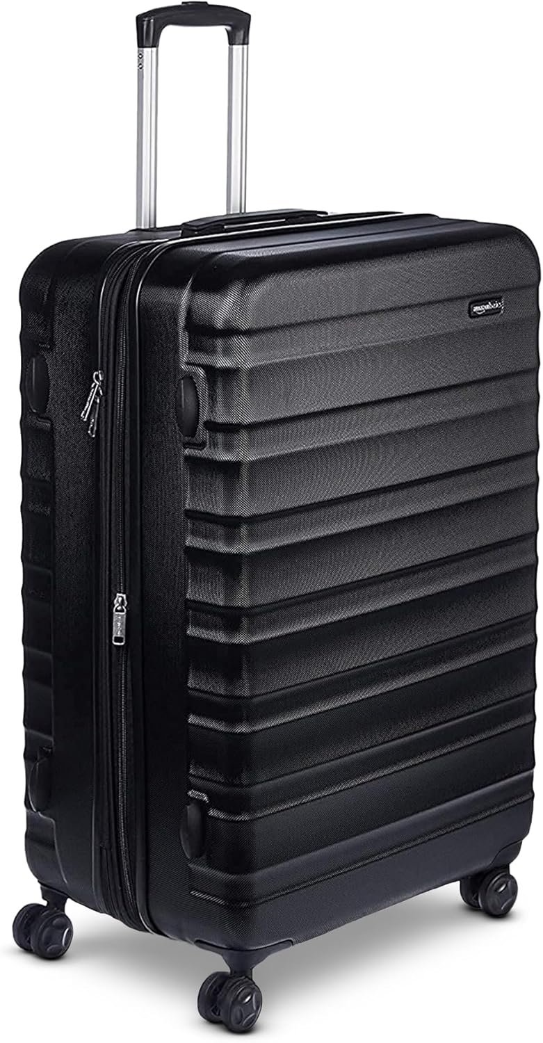 30 Hardside Large Checked Luggage with Expandable Space and Wheels