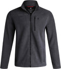 Spyder Mens Fleece Jacket - Sherpa Lined Midweight Zip Up