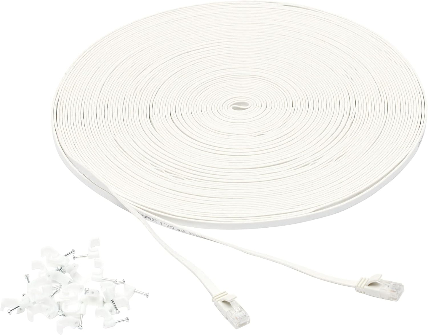 High-Speed 10Gbps Cat 6 Ethernet Cable 100 ft