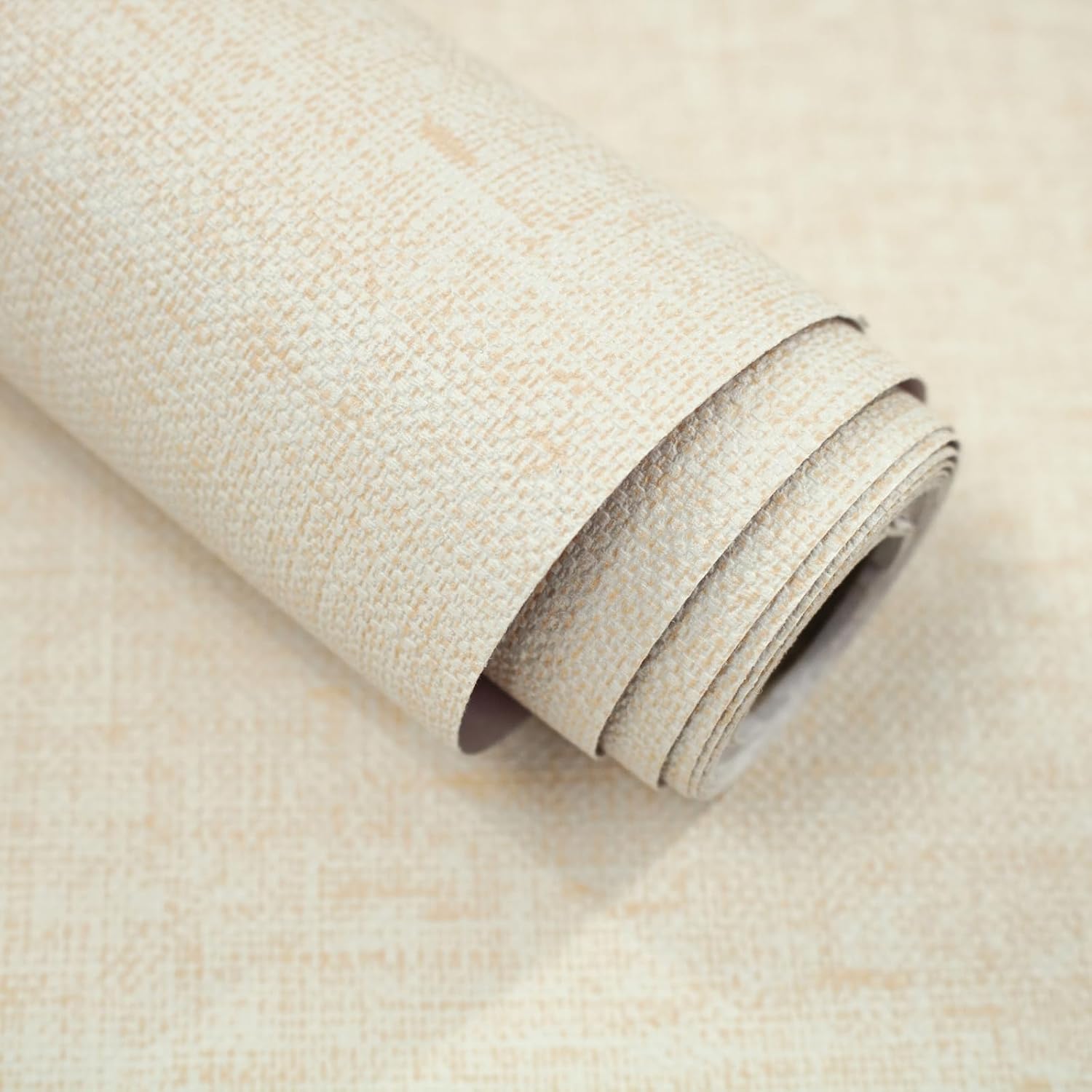 Grasscloth Peel and Stick Wallpaper by lenify - Vintage Style