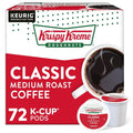 Krispy Kreme Classic Medium Roast K-Cup Pods for Keurig Machines
