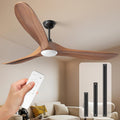 70in Outdoor Ceiling Fan with Lights and Remote - Quiet, Reversible