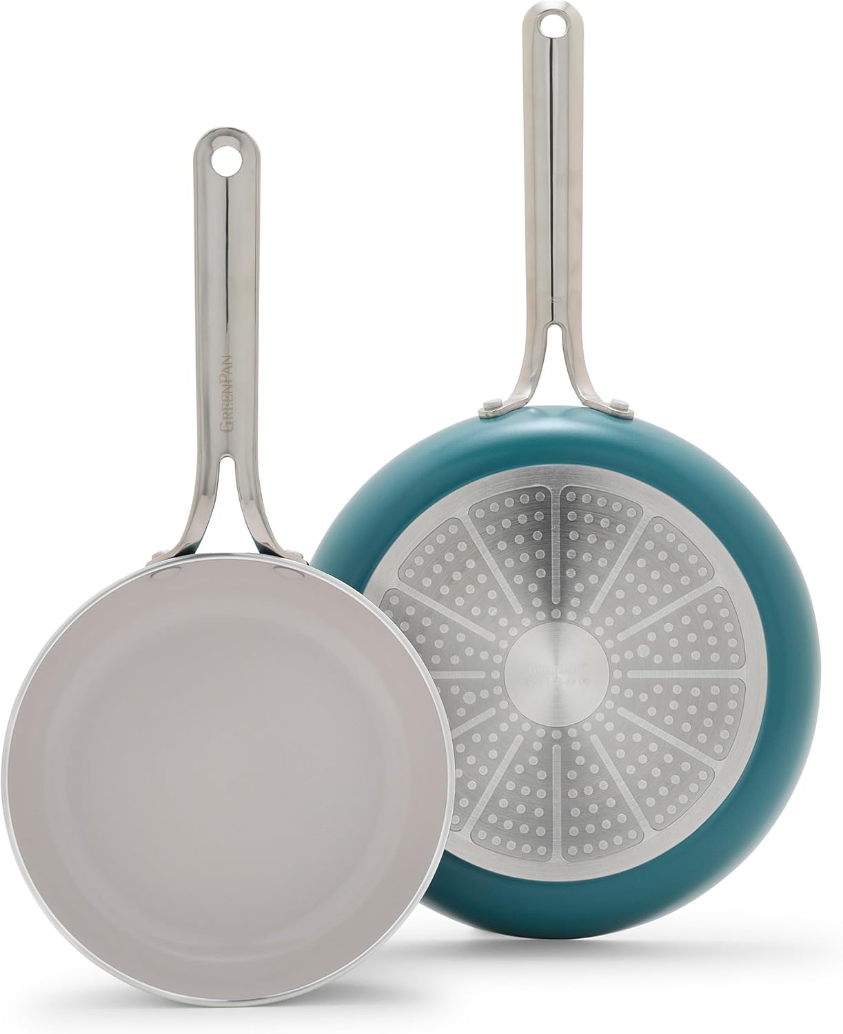 GreenPan Nova 8 & 10 Frying Pan Skillet Set for Every Kitchen