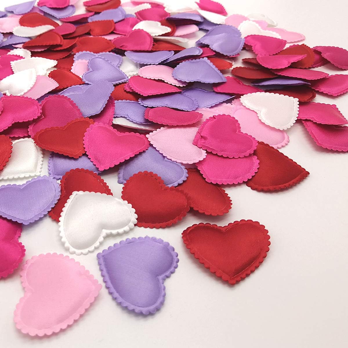 Romantic Heart Confetti - Festive Decor (400PCS Mix)