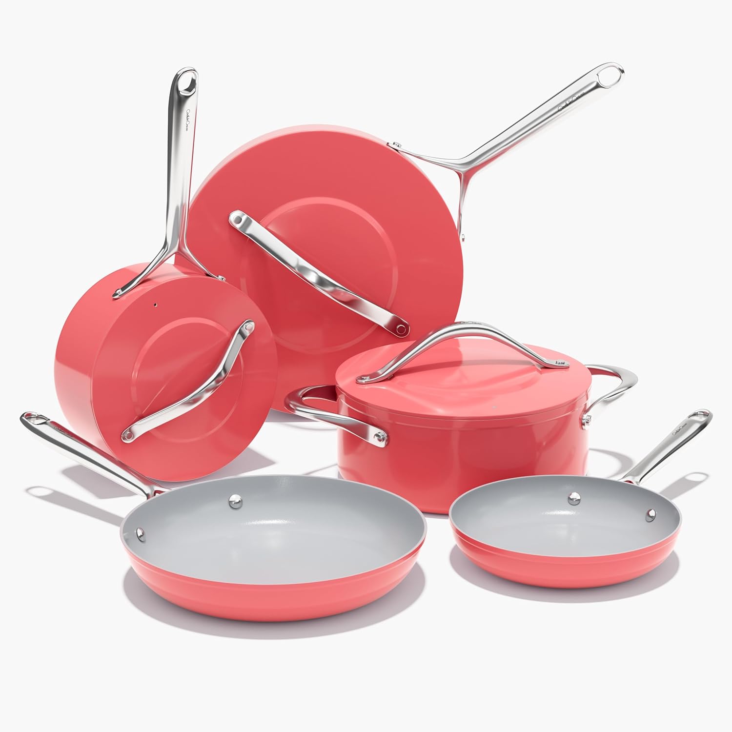 Ceramic Cookware Set Nonstick Pots and Pans for Healthy Cooking