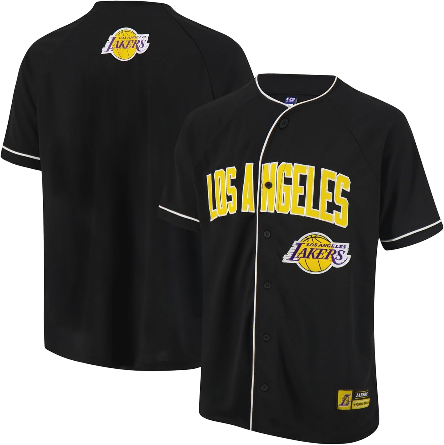 Ultra Game NBA Official Super Soft Button Down Baseball Shirt