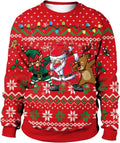 3D Funny Christmas Sweater by Colorful House