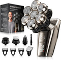 Head Shavers for Bald Men SHPAVVER 9 in 1 Head Shaving Kit - Smooth