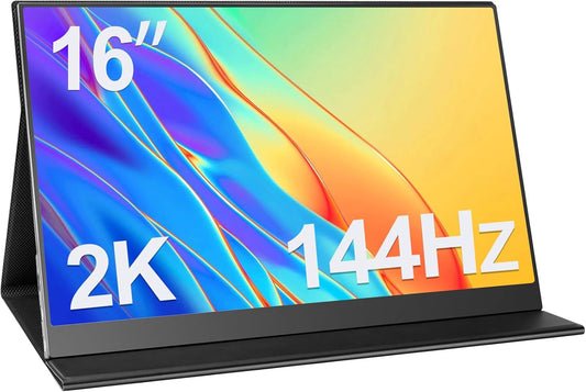 Lasitu 16 2K 144Hz Portable Monitor - Travel-friendly Display