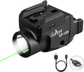 1500 Lumens Compact Pistol Flashlight - Bright Green Laser Combo