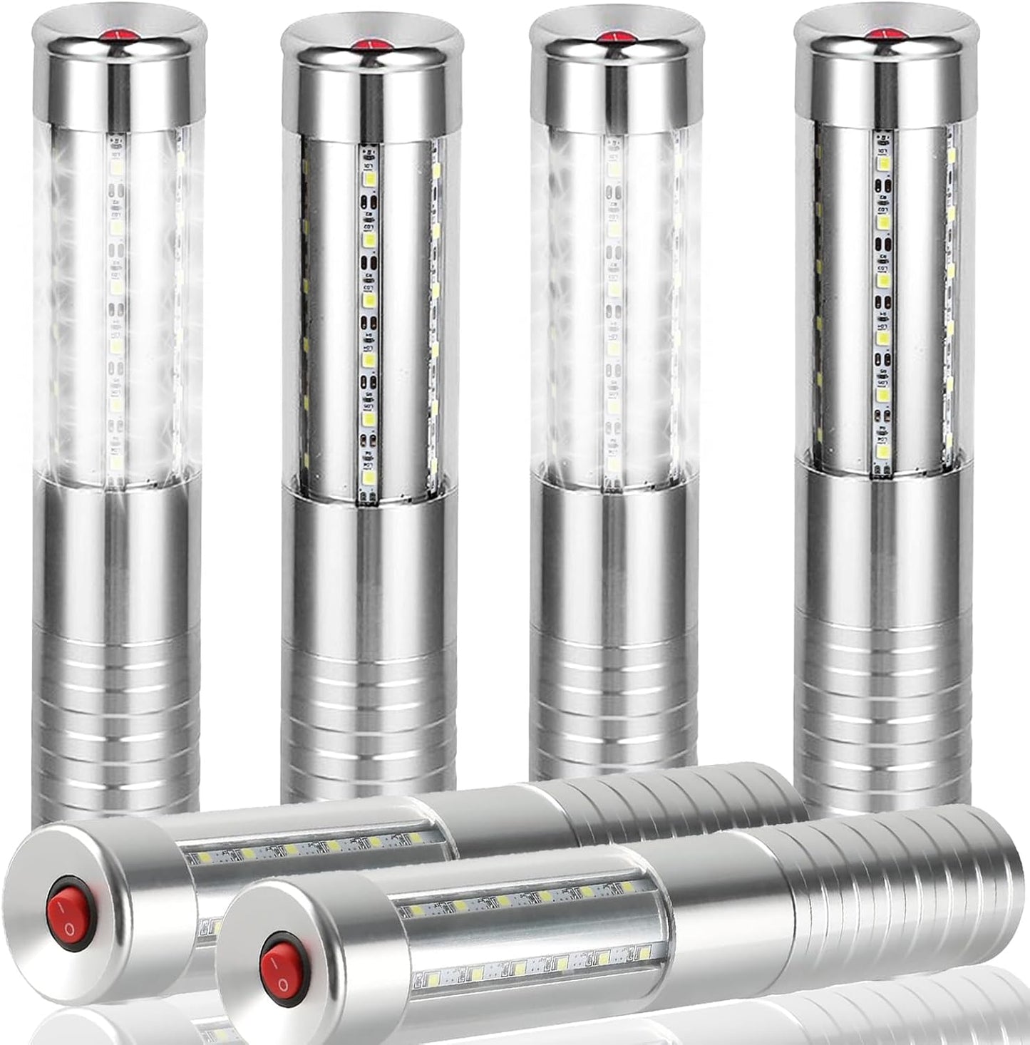 LED Strobe Baton Lights for Parties and Events - 6 Pack