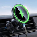 MagSafe Car Mount Charger 15W - Strong Magnet HandsFree Car Vent