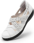 Women's Mary Jane Loafers Slip On Flats - Arch Support Comfort