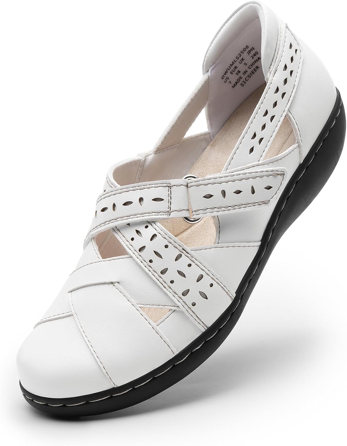 DREAM PAIRS Women's Comfortable Casual Walking Flats Shoes