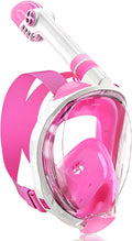 QingSong Kids Snorkel Mask Full Face for Safe Snorkeling Fun