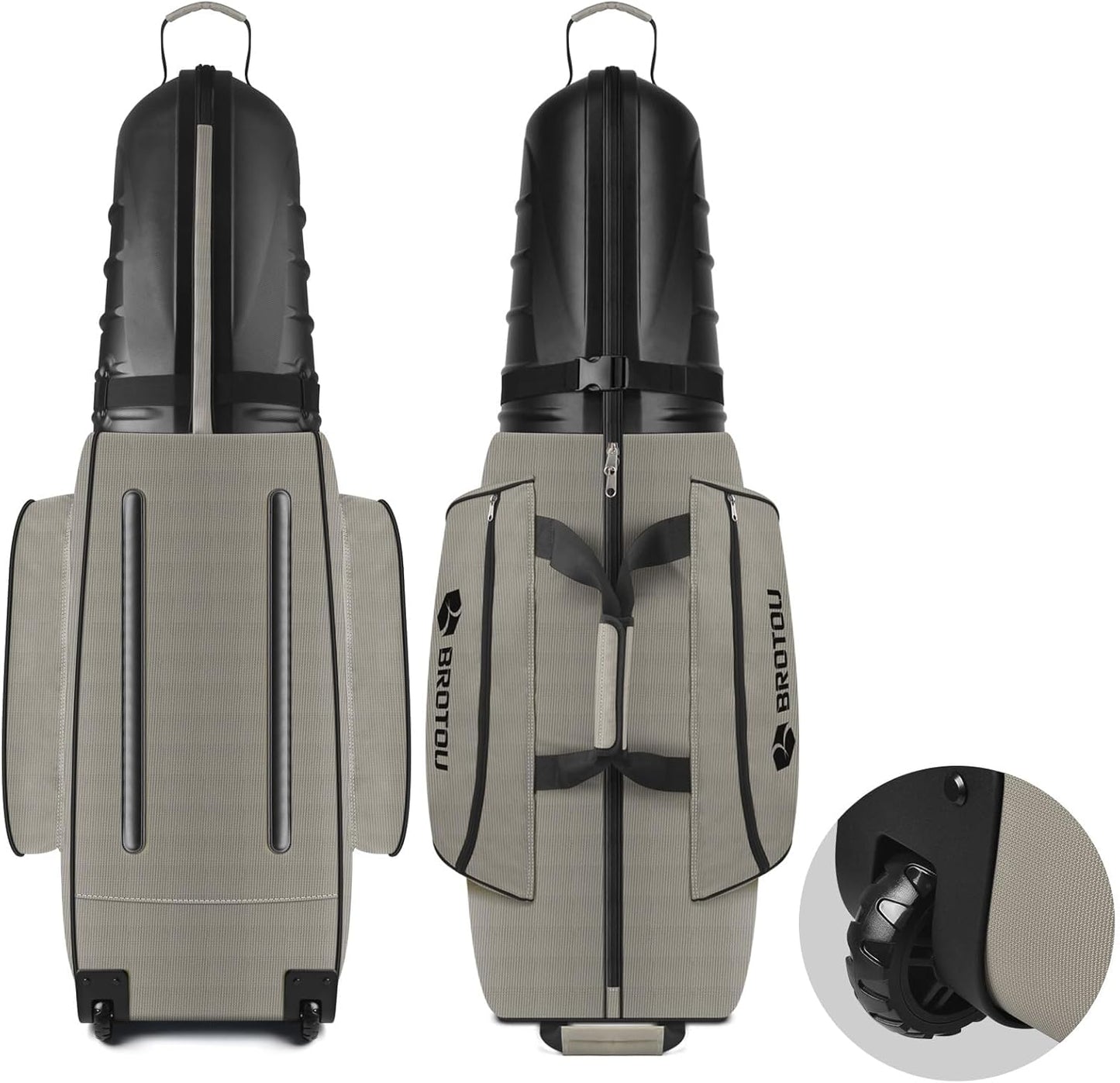 BROTOU Golf Travel Bags: Easy Airline Travel