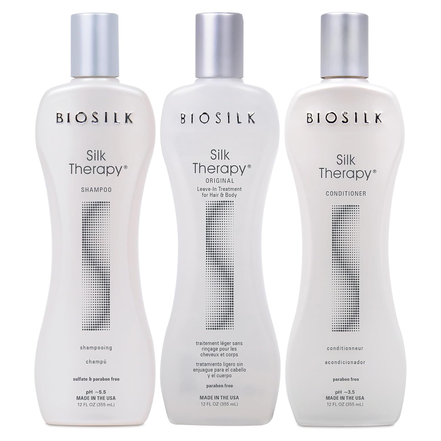 BioSilk Silk Therapy Kit: Shine & Care Trio