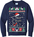 Six Seven Youth Ugly Christmas Sweater Crewneck - Holiday Meme