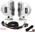 FARBIN Stainless Steel Boat Horn 12V Dual Snail Horns - Waterproof