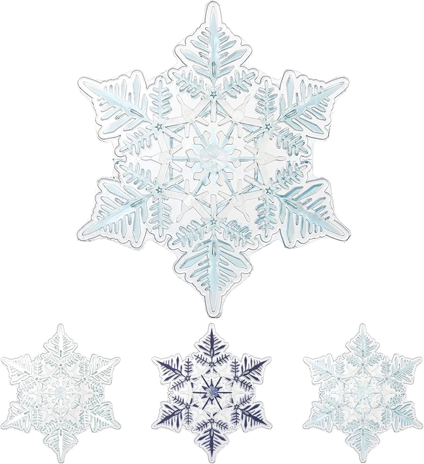 YEESOOM 3D Snowflake Stomp Pad for Ultimate Grip