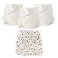 Esembly Cloth Diaper Bundle Set Size 1 - Trim, Leak-Proof Fit