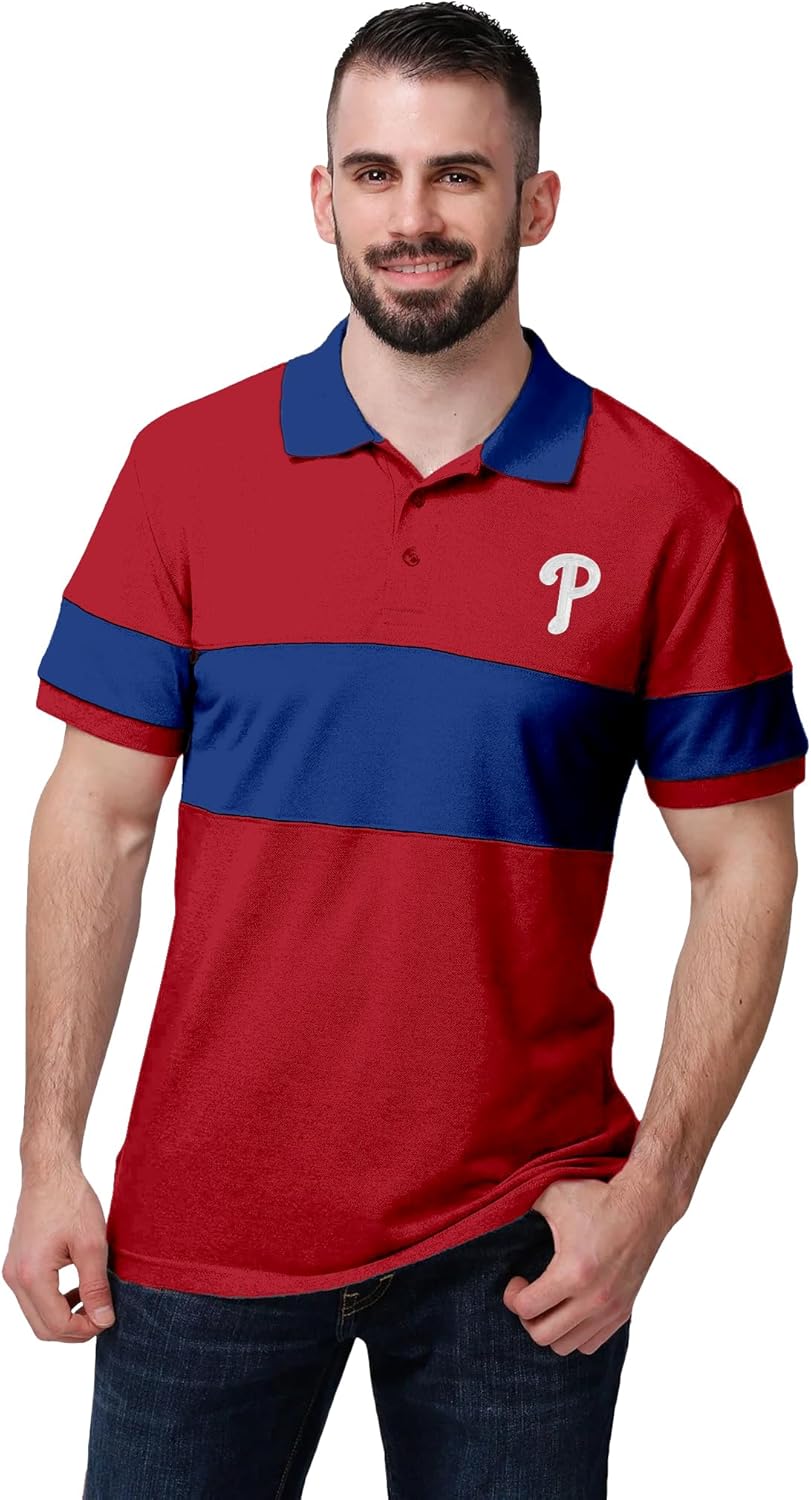 Philadelphia Phillies Officially Licensed Cotton Polo Shirt