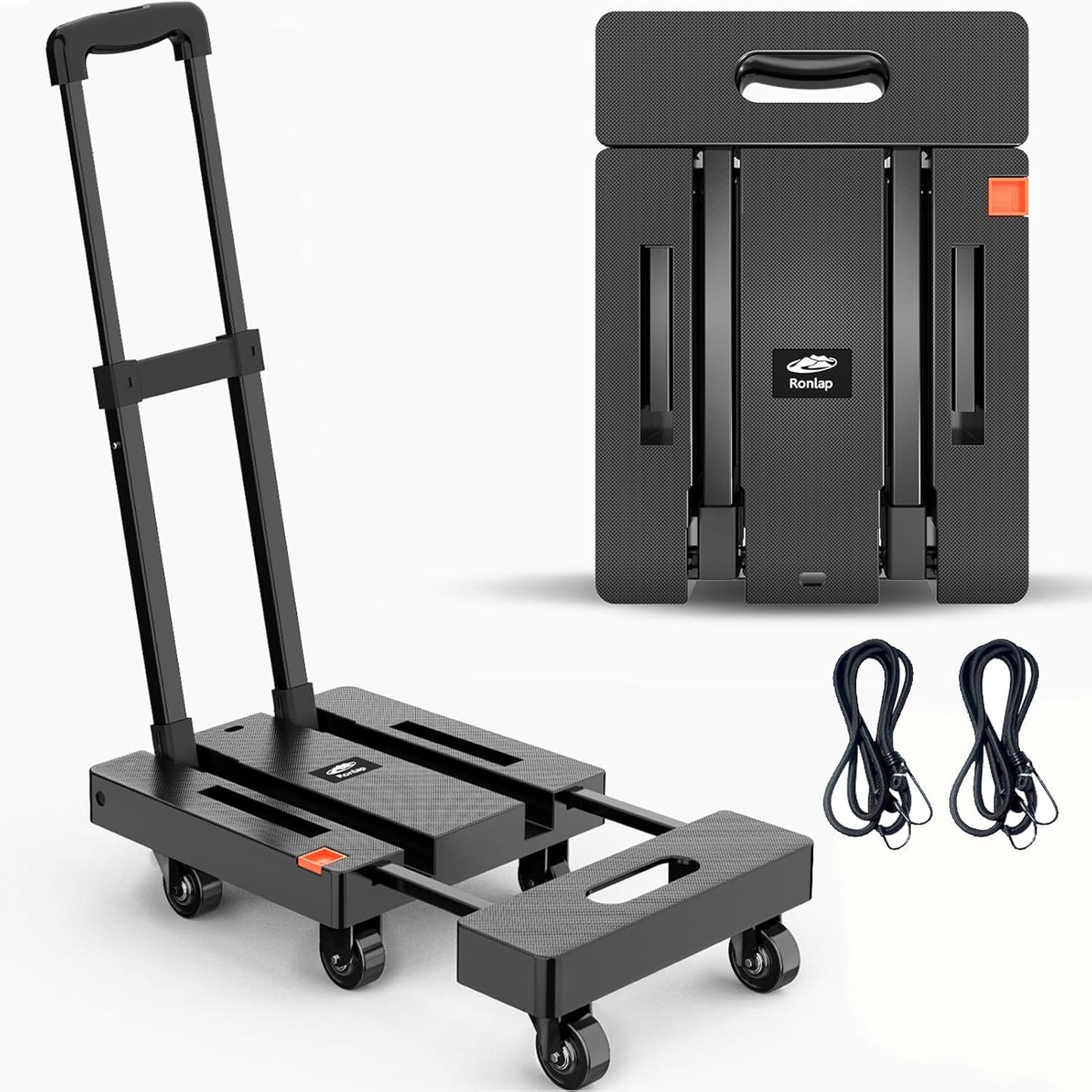 Ronlap Folding Hand Truck for Easy Moving and Transport