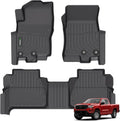 Floor Mats Fit for Nissan Frontier Crew Cab 2022-2025 - TPE