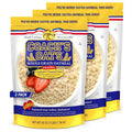 COACH'S OATS Whole Grain Oatmeal Pack of 3 - Quick-Cooking Steel Cut