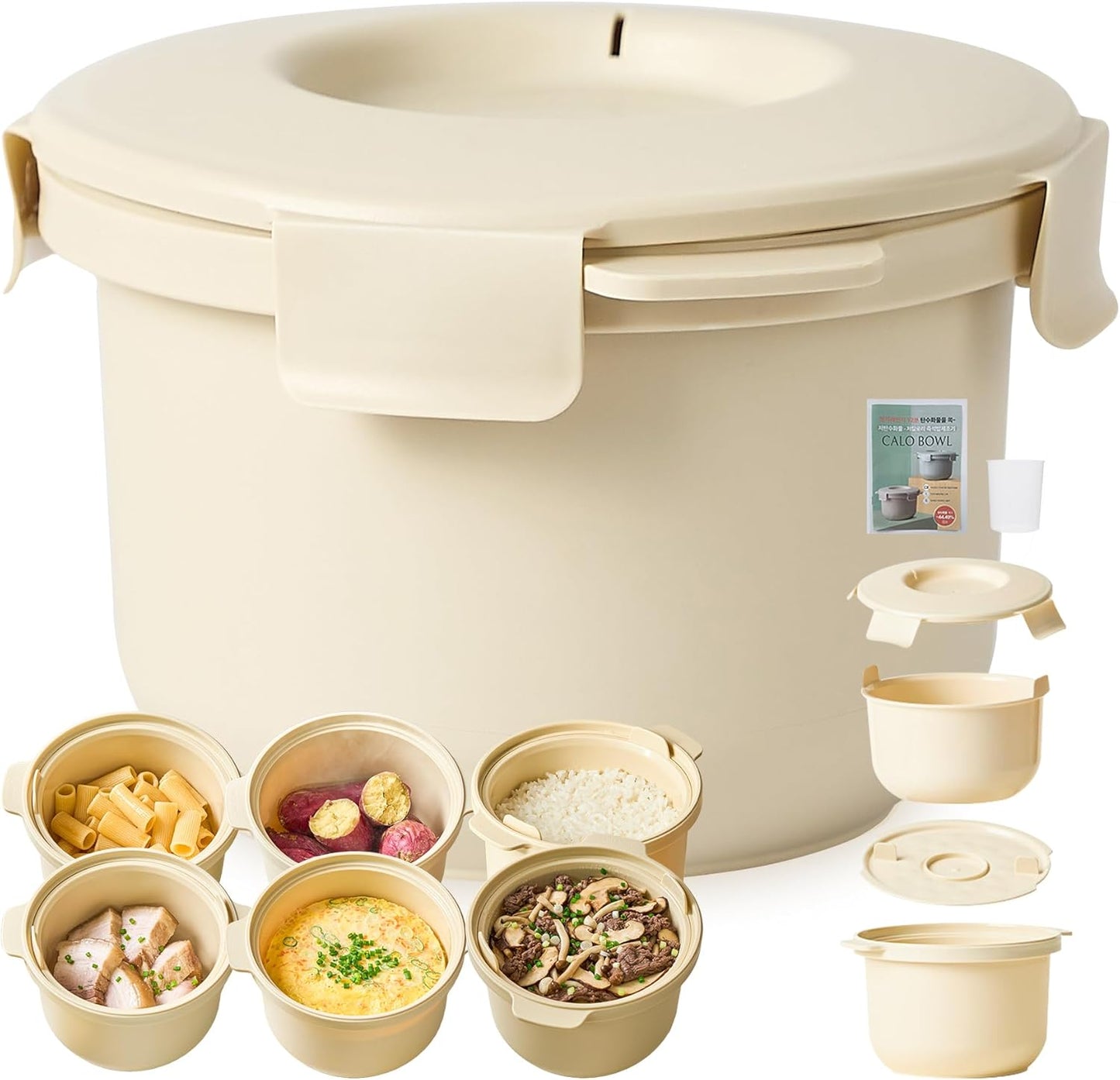 CaloBowl: Low Carb Microwave Rice Cooker - Quick & Easy Cooking