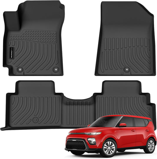 Custom Fit All Weather Floor Mats for Kia Soul 2020-2025ft