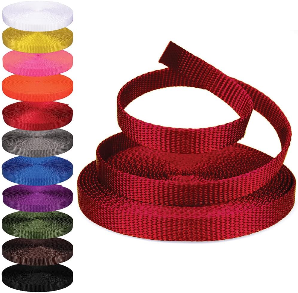 Nylon Webbing 1/2 in. Multipurpose Cargo Straps and More