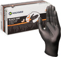 HALYARD BLACK-FIRE Nitrile Exam Gloves w/Quick Check - Breach
