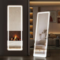 Full Length Mirror with LED Lights 61in x 17in - Dimmable 3-Color