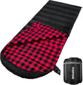Flannel Sleeping Bag Cotton 0 Degree Cold Weather for Adults XXL