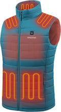 Venustas Heated Vest for Men - Lightweight Quilted Core Warmth