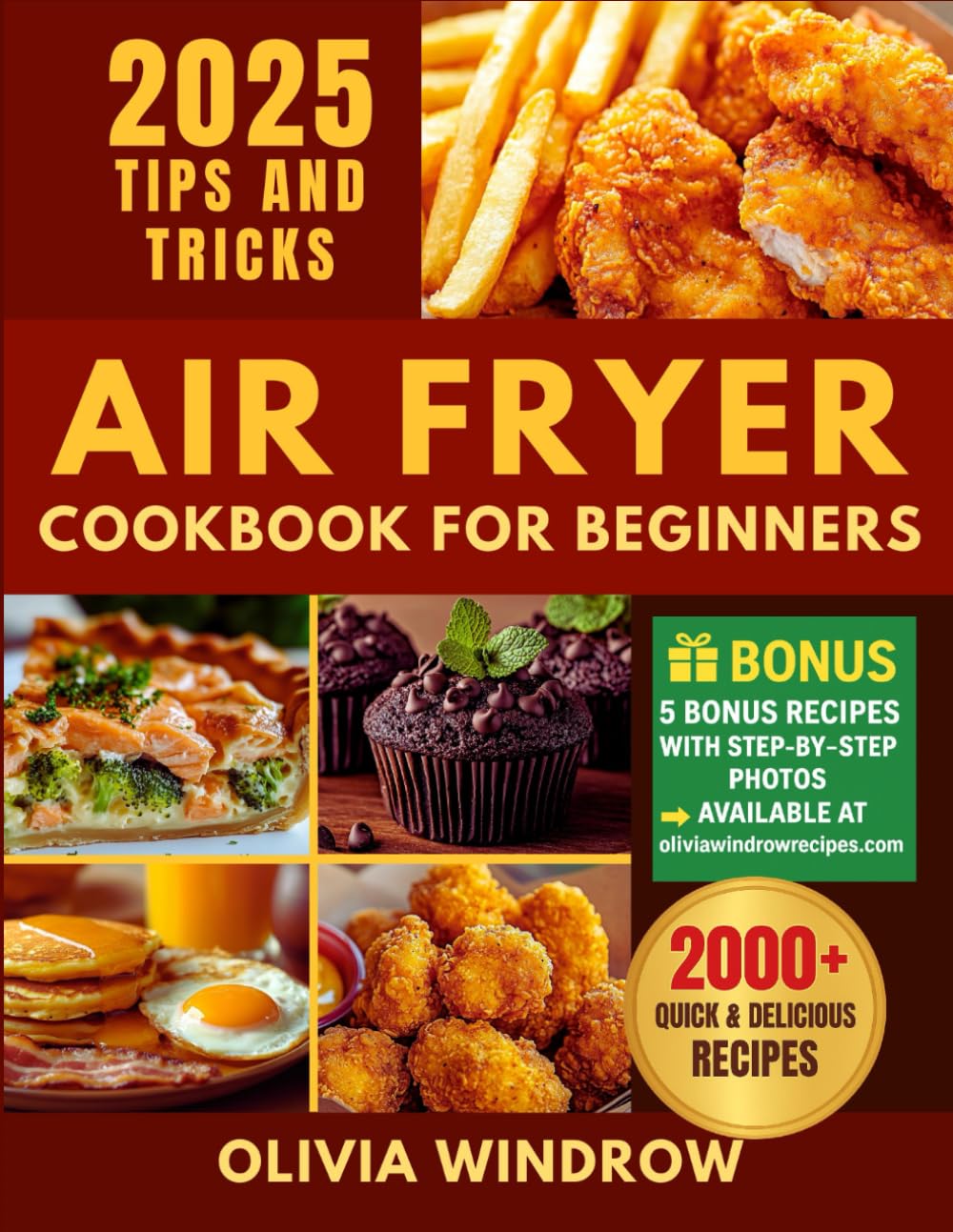 2000+ Healthy Air Fryer Recipes: Quick & Delicious!